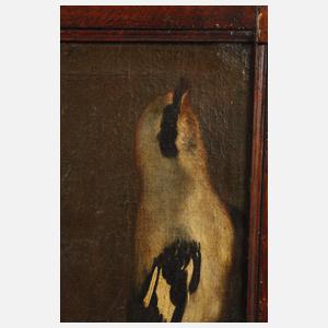 Stillleben mit erlegten Singvögeln, klassizistisch