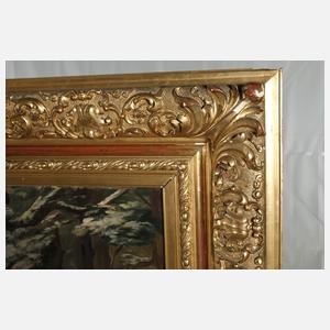 Fritz van den Daele der Ältere, Fuchs in Winterlandschaft