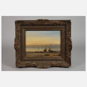 Christiaan Lodewijk Willem Dreibholtz, attr., Fischerboote