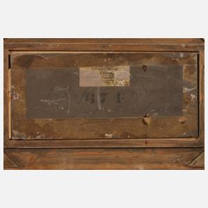 Théodore Frère, Abendliche Landschaft am Nil