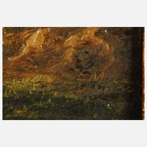 E. Masters, Reiter vor der Schänke