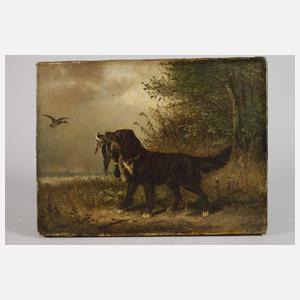 Carl Friedrich Ockert, Apportierender Jagdhund