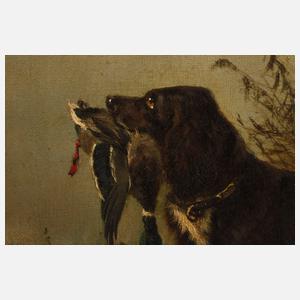 Carl Friedrich Ockert, Apportierender Jagdhund