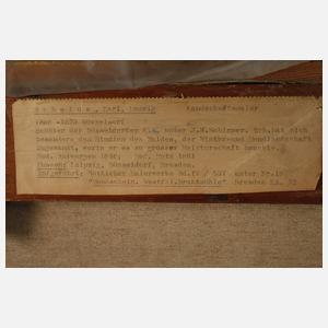 Karl Ludwig Scheins, attr., Mondscheinlandschaft