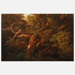 Arnold Schulten, Romantische Abendlandschaft