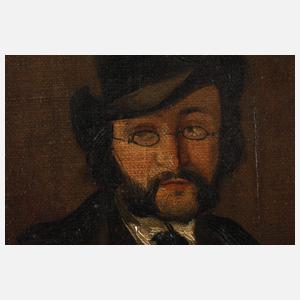 Carl Spitzweg, "Herrenportrait"