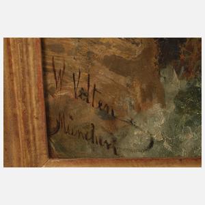 Wilhelm Velten, Jäger am Sturzbach