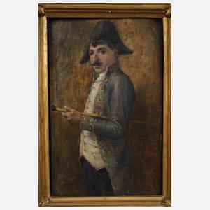 Junger Mann mit Zweispitz