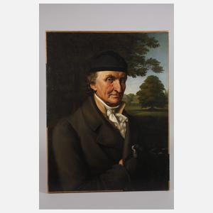 Herrenportrait Biedermeier