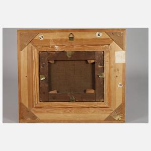 Zwei Esel vor der Scheune