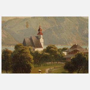 "Steinbach am Attersee" im Salzkammergut