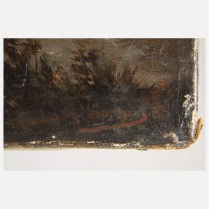 Spätromantische Abendlandschaft