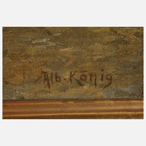 Marie Albert König, attr., Partie in Coburg