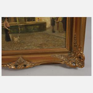 Marie Albert König, attr., Partie in Coburg