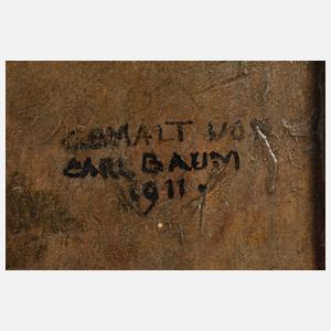 Carl Baum, Bildnis des Johannes Lanz