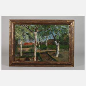 Anna Bornemann, »Obstgarten in Hummelsbüttel«