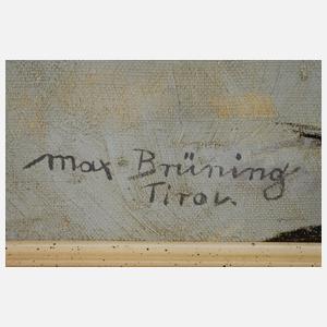 Max Brüning, "Winter im Stubaital"