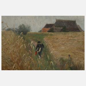 Franz Bunke, Sommertag auf dem Land