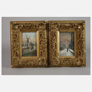 Lothar Michael Bürger, Paar Landschaften