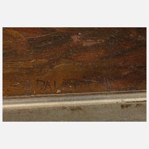 Jozsef Dala, Herbstliche Dorfansicht