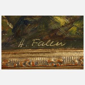 H. Faller, Mediterrane Landschaft