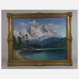 Elisabeth Grüttefien-Kiekebusch, Eibsee mit Zugspitze