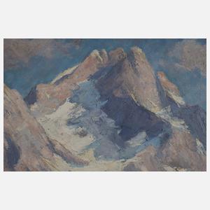 Elisabeth Grüttefien-Kiekebusch, Eibsee mit Zugspitze