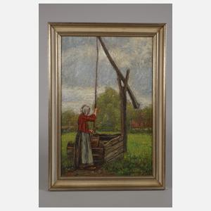 Richard Hartmann, Mädchen am Ziehbrunnen