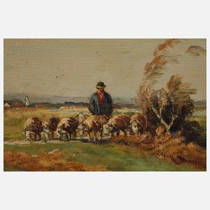 Ernst Haymann, Schäfer im Murnauer Moor