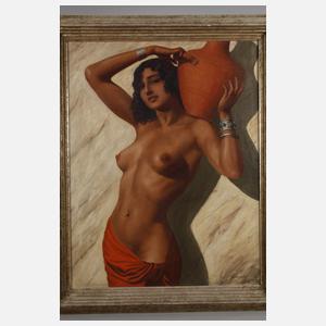 Marcel René Herrfeldt, Nackte Schönheit mit Krug