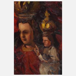 Otto Keitel, Stillleben mit Madonna