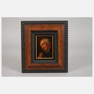 Otto Kirchner, Pfeife rauchender Alter