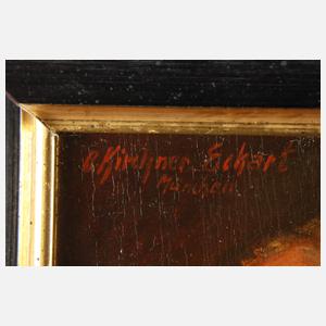 Otto Kirchner, Pfeife rauchender Alter