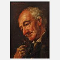 Otto Kirchner, Pfeife rauchender Alter111