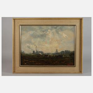 Hans Kortengräber, "Industrielandschaft am Ruhrgebiet"