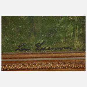 Louis Lejeune, Brücke am Bach