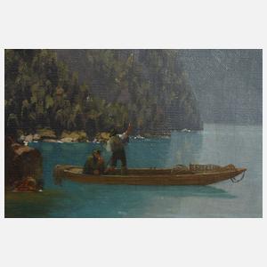 Curt Leopold, Ansicht Königssee vom Malerwinkel