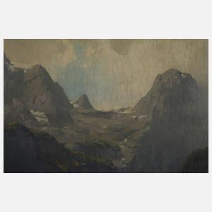 Curt Leopold, Ansicht Königssee vom Malerwinkel