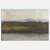 Max Michael Licklederer, »Simsee mit Kampenwand«111