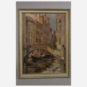 E. Lindner, Kanal in Venedig