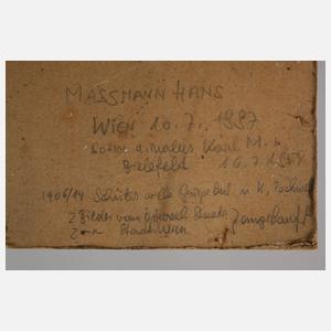 Hans Massmann, Enten am Teich