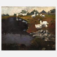 Hans Massmann, Enten am Teich111