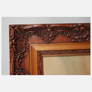 Winterabend am Fluss