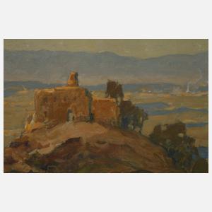 Erich Mercker, Burg Staufen im Breisgau