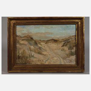 Otto Müller-Hartau, »Dünenweg auf Borkum/Nordsee«