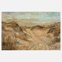 Otto Müller-Hartau, »Dünenweg auf Borkum/Nordsee«111