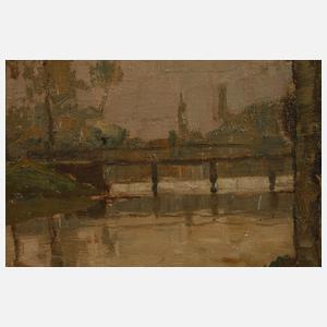 Wilhelm Nagel, Am Kanal