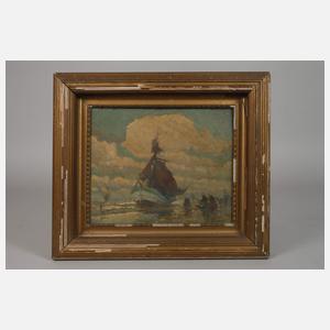 Rudolf Otto, Fischerboot im Watt