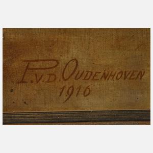P. v. d. Oudenhoven, Tafelstillleben