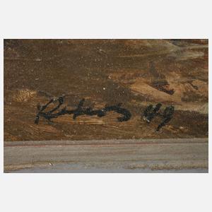 Hans Peters, "An der Leine"